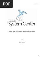 SCCM 2016 Setup Created by Eddie