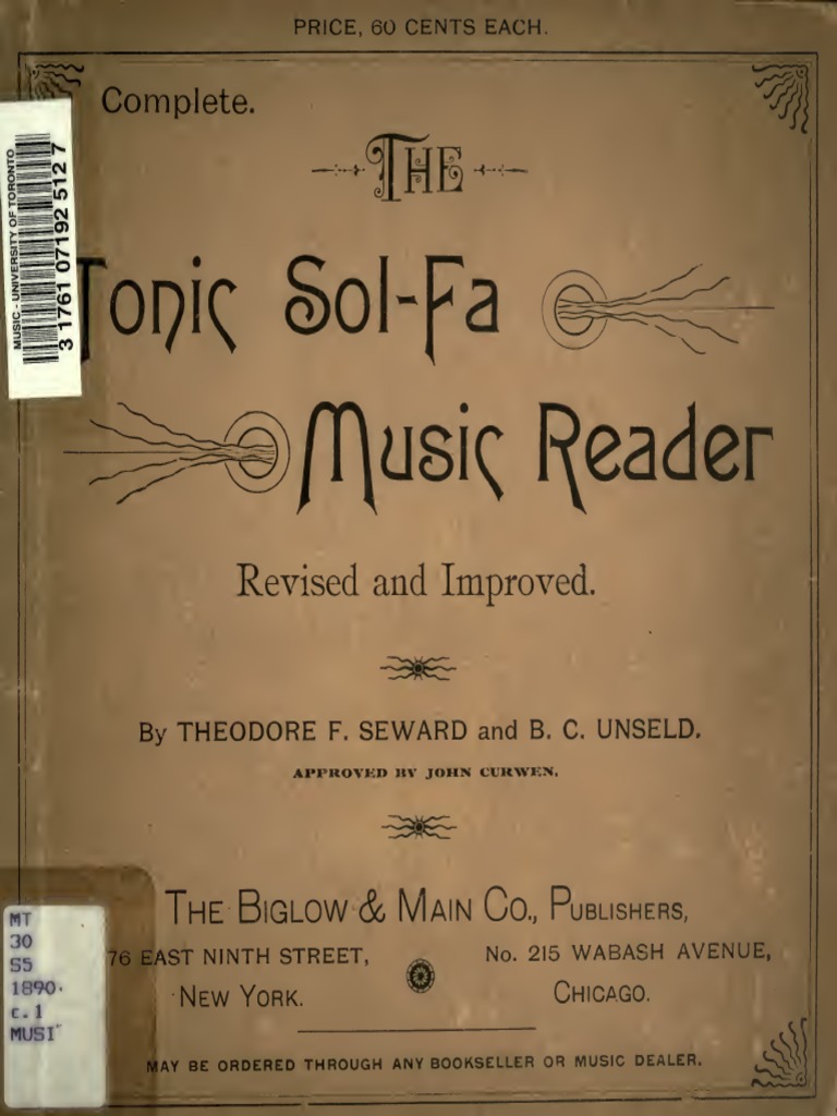 Lma Tonic Sol Fa Music Reader Scale Music Musical Compositions
