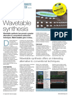 Wavetable Synthesis - mm134 (MT65)