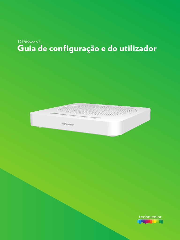 User Guide Router Wireless Technicolor TG789vac PDF | PDF | Voz sobre ...