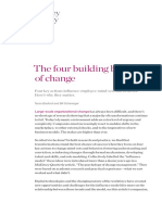 The Four Building Blocks of Change PDF