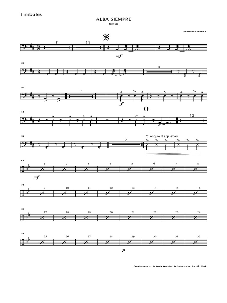 Alba 018 Timbales PDF