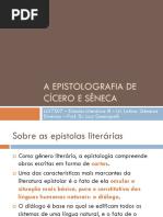 A Epistolografia de Cicero e Seneca