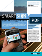 Smartsign Gprs Is A Low Cost Remote Controlled Variable Message System (VMS)
