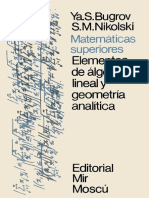 Matematicas Superiores y Elementos de Algebra Lineal y Geometria Analitica (Editorial MIR 1984)(1.pdf