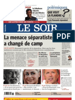 Le Soir 6 Septembre 2010