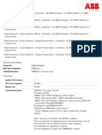 AC 800M Controller Central Unit Hardware Guide