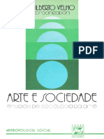 VELHO, Gilberto. Arte e sociedade [livro].pdf