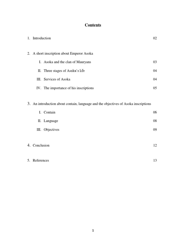 Write An Introduction To Asoka Inscriptions Explaining Contain Language And The Objectives Ashoka Indian Religions