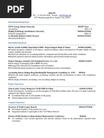 Jing Bu Resume