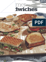 Panera 2018 Summer Sandwiches