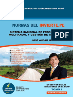 Contenidos Normas Del Invierte - Pe (2da Edición)