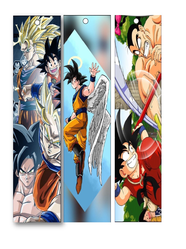 Separadores de Dragon Ball Z | PDF