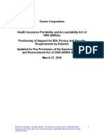 HIPAA Solution Positioning - 2008