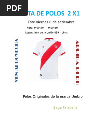 polos umbro saga falabella