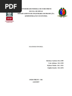 Trabalho Macroeconomia - Moeda, Inflação e Bancos