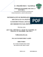 Determinación de Propiedades Ópticas y Mecánicas