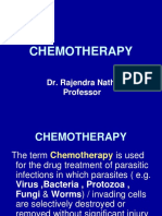 Chemotherapy: Dr. Rajendra Nath Professor