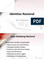 Pertemuan 10 - Identitas Nasional