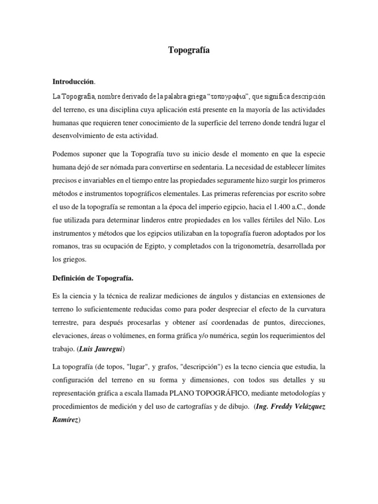 Topografía Rumbo y Azimut | PDF | Topografía | Geodesia