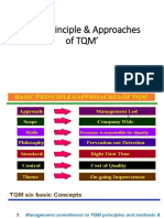 6.2 Basic Principle & Approaches of TQM'