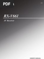 Download RX V661 Manual by pdcc SN38409174 doc pdf