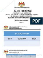 Dialog Prestasi