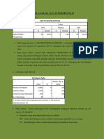 Hasil Analisa Dan Interprestasi