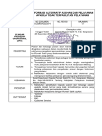 Spo Informasi Alternatif Dan Pelayanan Apabila Tidak Terfasilitasi