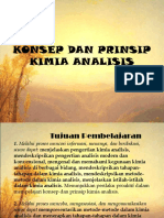 Kimia Analisis: Konsep dan Prinsip