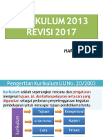 Gambaran Umum K13 Revisi 2017