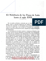 El Nobiliario de Los Ponce de León Hasta El S XVII PDF