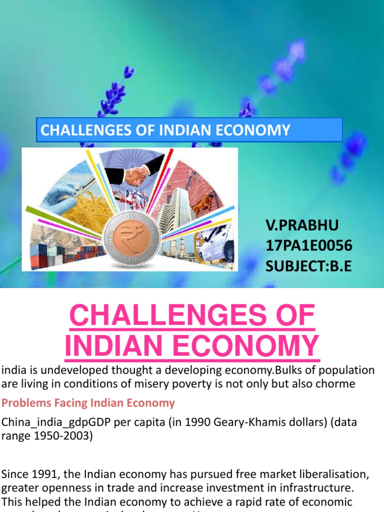 Challenges in the Indian Economy | PDF | Government Budget Balance ...
