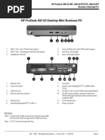 Hp Prodesk 400 g3 Dm , 400 g4 Mt-sff, 480 g4 Mt Business Desktop Pcs