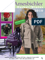 Reitsport Pferdesport Amesbichler Herbst Winterkatalog 2010  