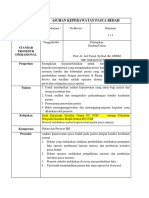 SPO Asuhan Keperawatan Pasca Bedah