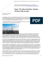 Printable Version - Confusing The Wind - The Burj Khalifa, Mother Nature, and The Modern Skyscraper - Student Pulse