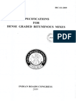 Irc 111 2009dense Graded Bituminous PDF