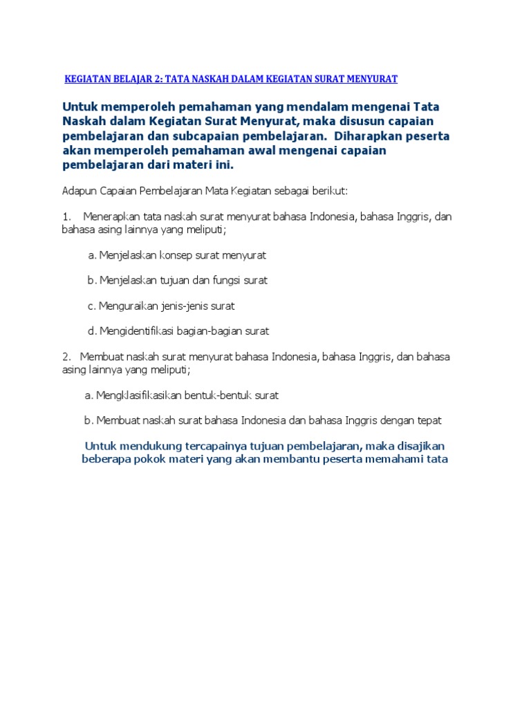 Daftar Pustaka Korespondensi 2