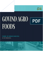 Govind Agro Foods-A Family Business PDF