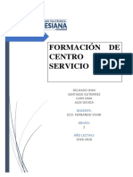 Formacion de Centro de Servicio - Final