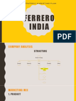 Ferrero India: Strategic Marketing Plan
