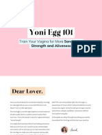 Yoni Egg 101: Train Your Vagina For More Sensitivity, Strength and Aliveness (Mariah Freya, Beducated)