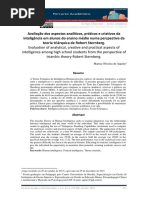 LER Avaliação Dos Aspectos Analíticos, Práticos e Criativos Da