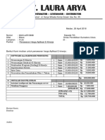 Surat Penawaran Dari CV. LA