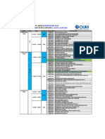 May 2018 Final Semester Exam Schedule for Undergraduate and Diploma Programs