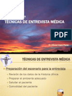 Técnicas de Entrevista Médica y Aspectos Eticos de La HCL