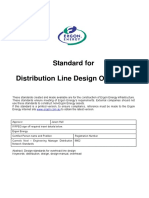 Distribution Line Design Overhead