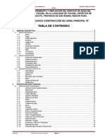 Exp. Tec. Canal Principal B - Yocara 2015