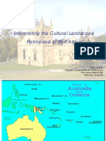 Interpreting The Cultural Landscape Palimpsest at Port Arthur Presentation